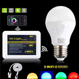 E27 6W RGBW Spotlight 85-265V