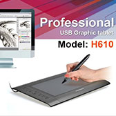 HUION H610 Graphics Drawing Tablet