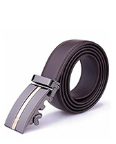 Black Automatic Buckle Business Belt