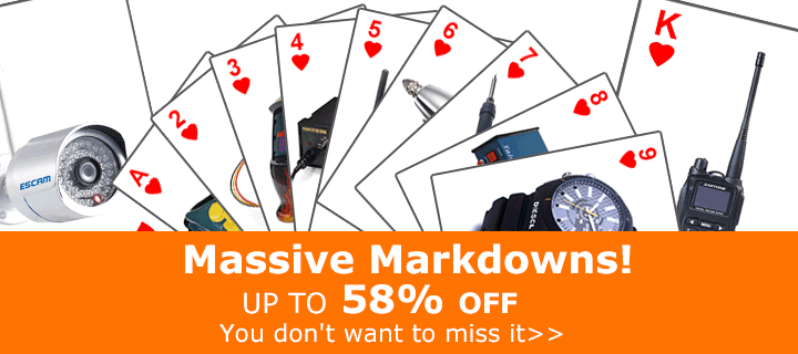 Massive Markdowns! You won't want to miss it!