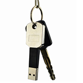 Key Chain Micro USB Charger Cable