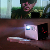 The World's Smallest FWVGA DLP Projector-SwellPro CUBE 