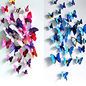 12Pcs 3D Butterfly Wall Sticker