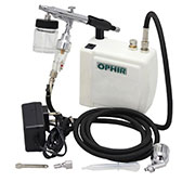 OPHIR Mini Airbrush Compressor Kit