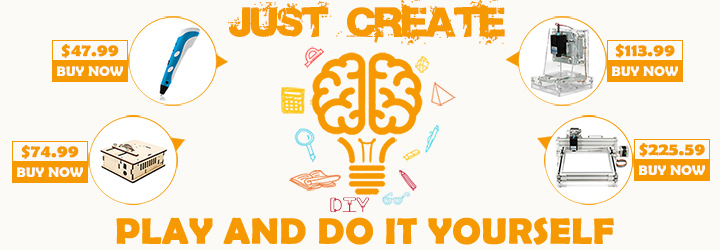 JUST CREATE
PLAY AND DO IT YOURSELF