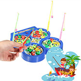 Children Electric Rotating Magnetic Fishing Toy