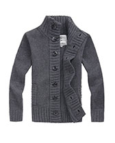 Mens Casual Knitted Thicken Sweater