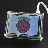 3.5` LCD Display + Acrylic Case For Raspberry Pi 2/B+
