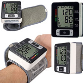 LCD Wrist Sphygmomanometer Monitor Meter