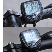 Wireless Bike LED Odometer Speedometer