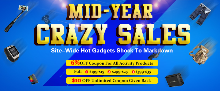 Mid-Year Crazy Sales