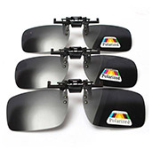 Polarized Clip On Sunglasses Glasses Lens