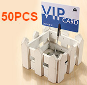 50PCS Card Photo Memo Note Clip Holder