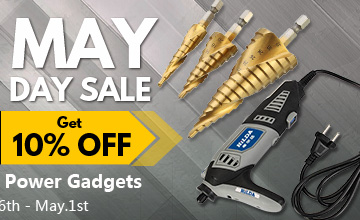 2016 May Day Sale-Power Tools<Coupon Code: MAY10, Get Extra 10% OFF