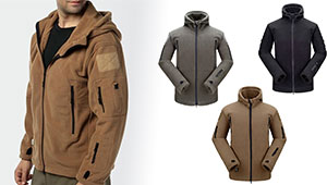 Winter Men Tactica Fleece Jacket