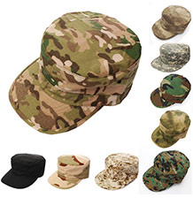 Tactical Military Camouflage Flat Cap
