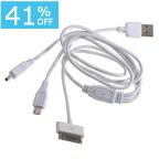 3 In 1 USB  Charge Cable For iPhone