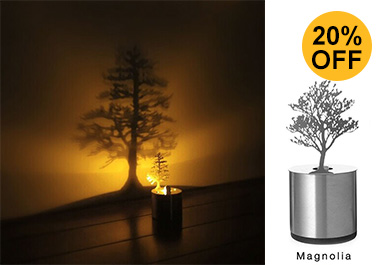 LED Shadow Projection Night Light
