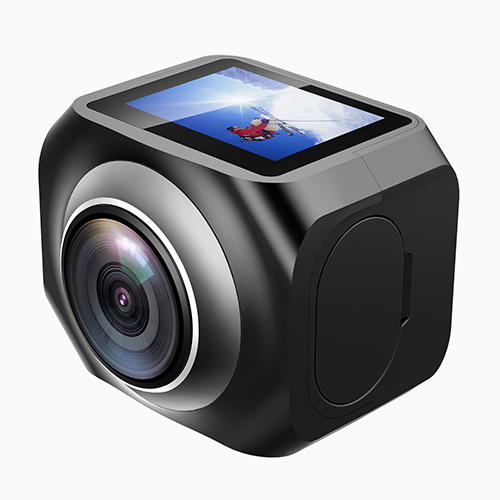 360° Panoramic Mini Sports Action Camera With Remote Control