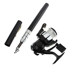 Mini Telescopic Portable Pocket Pen Fishing Rod 