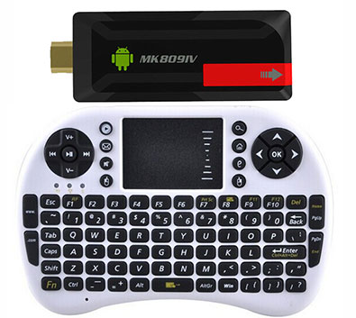 MK809IV RK3188 TV Dongle With UKB-500 Air Mouse Keyboard