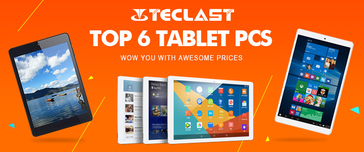 Top Six Tablet PCS with Awesome Prices.