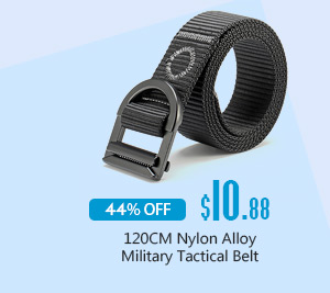 120CM Nylon Alloy Military Tactical Belt
