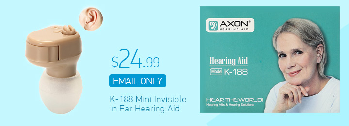 K-188 Mini Invisible In Ear Hearing Aid