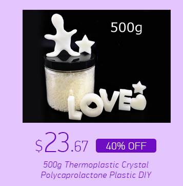500g Thermoplastic Crystal Polycaprolactone Plastic DIY