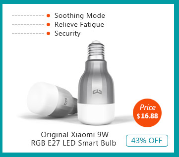 Original Xiaomi 9W RGB E27 LED Smart Bulb 