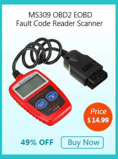 MS309 OBD2 EOBD Fault Code Reader Scanner