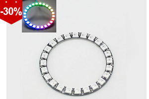LED 24 x WS2812 RGB кольцо