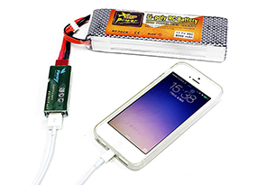 RC модель батарея USB зарядный адаптер для мобильника