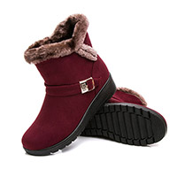 Winte Suede Ankle Snow Boots