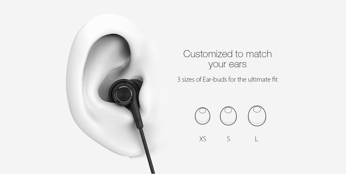 BlitzWolf BW-ES1 In-ear Wired Control Graphene Earphone With Mic
