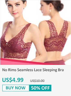 No Rims Seamless Lace Sleeping Bra