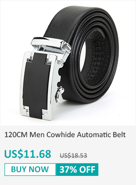 120CM Men Cowhide Automatic Belt