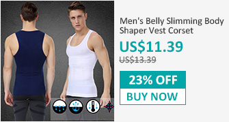 Men's Belly Slimming Body Shaper Vest Corset