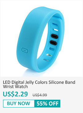 LED Digital Jelly Colors Silicone Band Wrist Watch