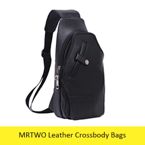 MRTWO Casual Leather Chest Bag