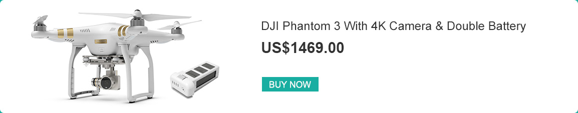 DJI Phantom 3 Professional With 4K Camera & Advanced 1080p HD RTF Double Battery