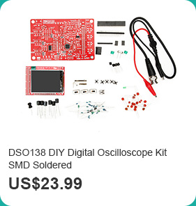 DIY Digital Oscilloscope Kit Electronic Learning Kit