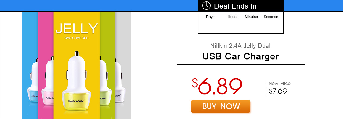 Nillkin 2.4A Jelly Dual USB Car Charger