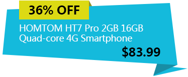 HOMTOM HT7 Pro 2GB 16GB Quad-core 4G Smartphone
