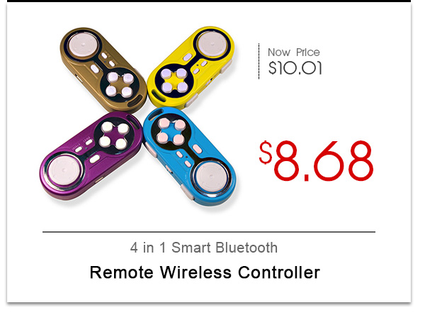4 in 1 Smart Bluetooth Remote Wireless Controller