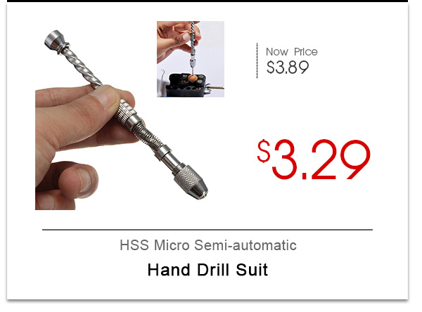 HSS Micro Semi-automatic Hand Drill Suit