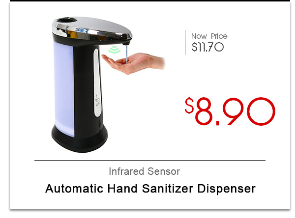 Infrared Sensor Automatic Hand Sanitizer Dispenser