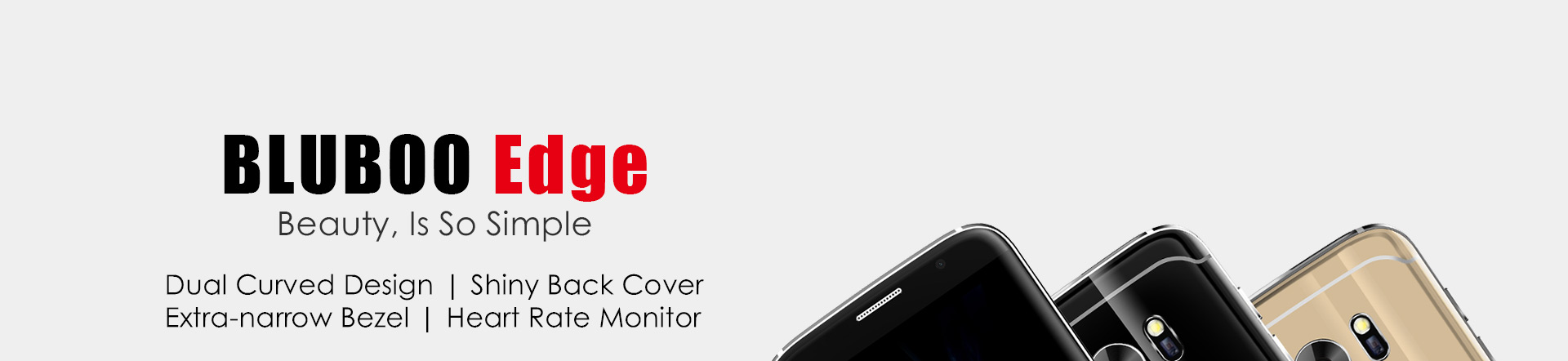 BLUBOO Edge 5.5-inch Dual Curvy 2GB RAM 16GB ROM MTK6737 Quad-core 4G Smartphone