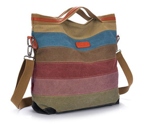 Canvas Stripe Bags