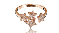 Opening Five-Pointed Star Ring